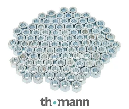 Adam Hall 5666 Hex Nut M6 100pc