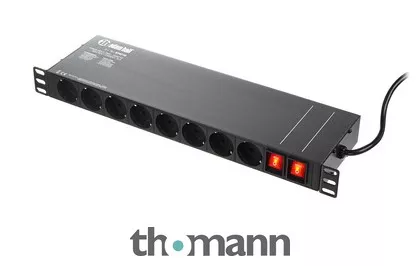 Adam Hall 874716 Power Strip 1 U 19"