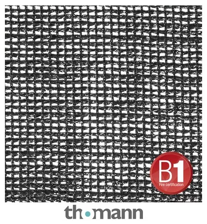 Adam Hall Gaze 203 3x5m Black