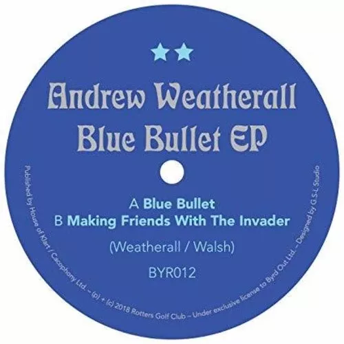 Andrew Weatherall: Blue Bullet - CASSETTES