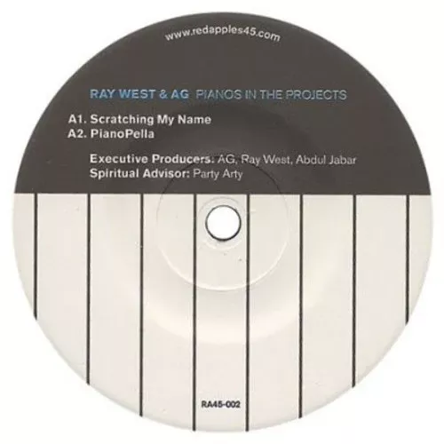 A.G. of Ditc & Ray West: Pianos in the Projects - 7-INCH SINGLE