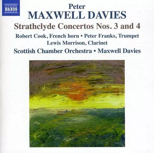 Peter Maxwell Davies: Strathclyde Concertos Nos 3 & 4 - COMPACT DISCS