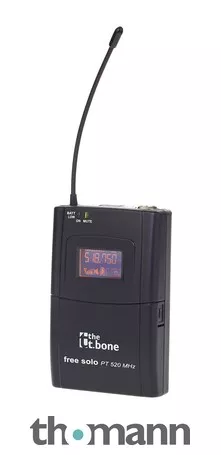 the t.bone free solo Bodypack 520 MHz
